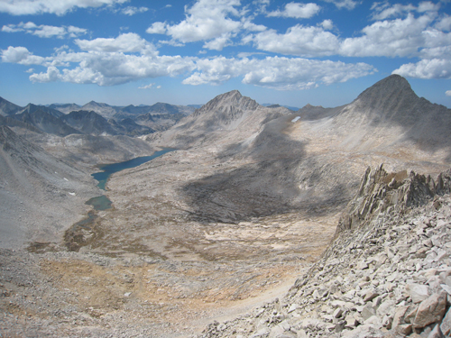 Lake Italy and Mt. Gabb from Cox Col