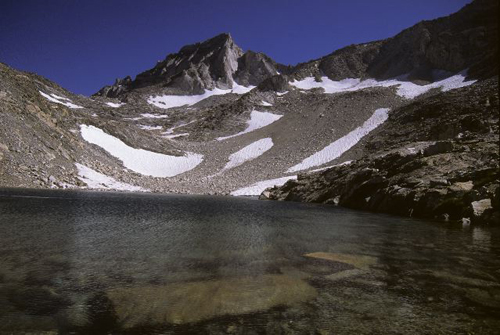Dade Lake with the Bear Creek Spire in background