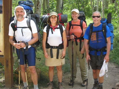 Lamarck Lakes trailhead