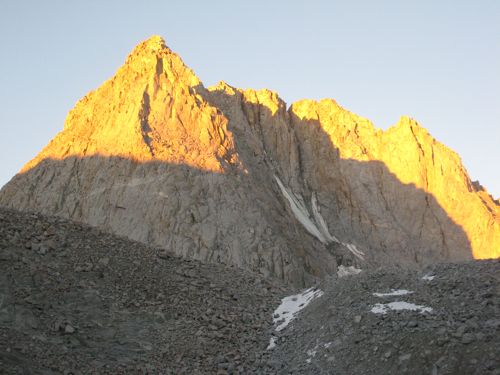 Mt. Mendel at sunrise