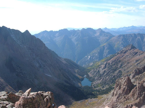 Ruby Lake from Monitor Peak