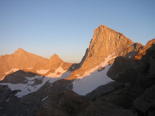 Sunset at Sawtooth Pass